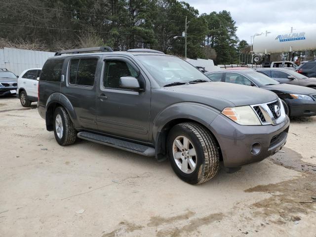 5N1AR18U28C612956 - 2008 NISSAN PATHFINDER S GRAY photo 4