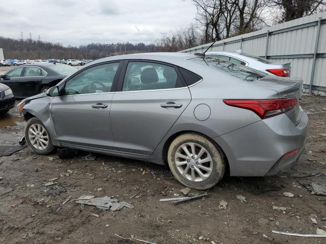 3KPC24A66ME134249 - 2021 HYUNDAI ACCENT SE GRAY photo 2