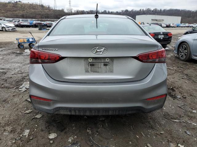 3KPC24A66ME134249 - 2021 HYUNDAI ACCENT SE GRAY photo 6