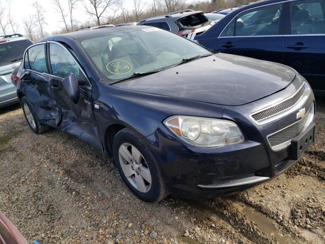 1G1ZF575X8F261190 - 2008 CHEVROLET MALIBU HYBRID BLUE photo 4