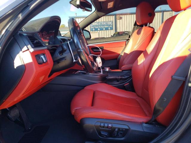 WBA4B1C53FG241430 - 2015 BMW 435 I GRAN COUPE GRAY photo 7