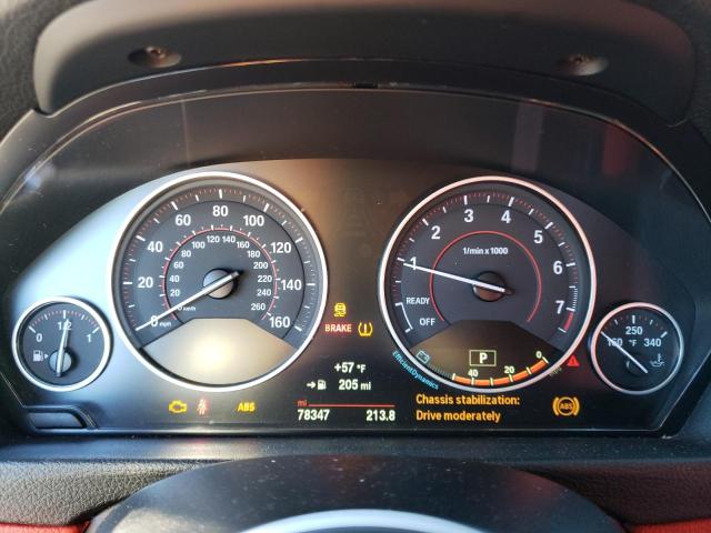 WBA4B1C53FG241430 - 2015 BMW 435 I GRAN COUPE GRAY photo 9