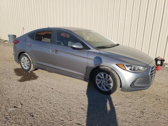 5NPD74LF3HH208490 - 2017 HYUNDAI ELANTRA SE SILVER photo 4