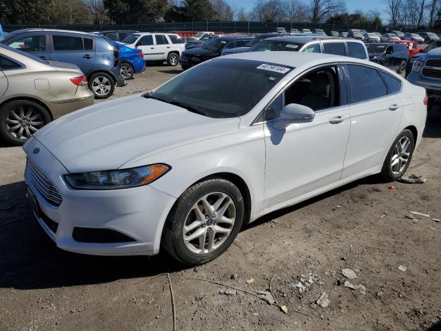 3FA6P0HD5ER386568 - 2014 FORD FUSION SE WHITE photo 1