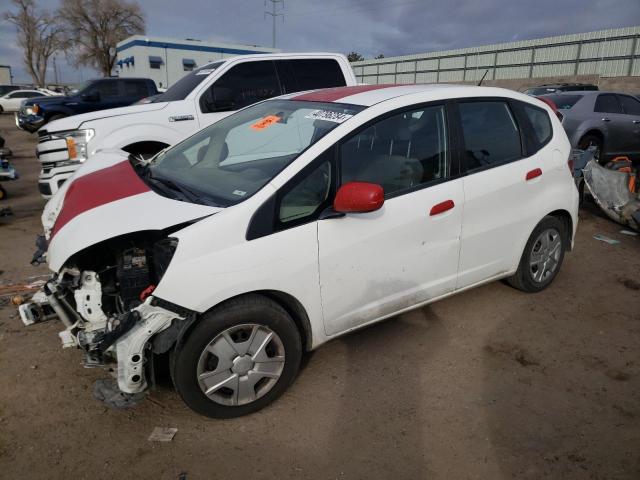 JHMGE8H30DC077113 - 2013 HONDA FIT TWO TONE photo 1