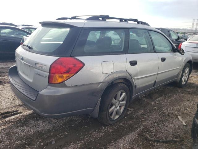 4S4BP61C067321791 - 2006 SUBARU LEGACY OUTBACK 2.5I SILVER photo 3