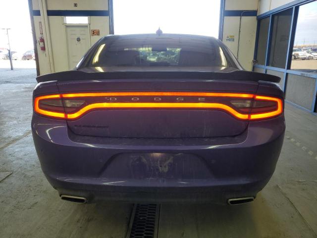 2C3CDXBG4KH576794 - 2019 DODGE CHARGER SXT PURPLE photo 6