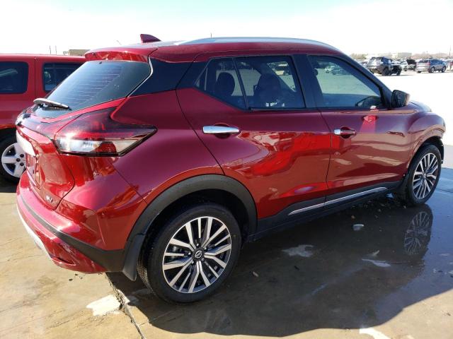 3N1CP5CV9ML542626 - 2021 NISSAN KICKS SV RED photo 3