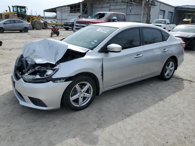 3N1AB7AP4GY323442 - 2016 NISSAN SENTRA S GRAY photo 1