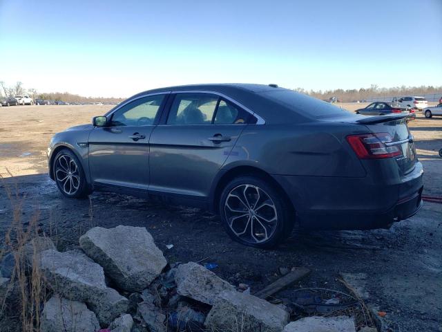 1FAHP2KT1GG132984 - 2016 FORD TAURUS SHO BROWN photo 2