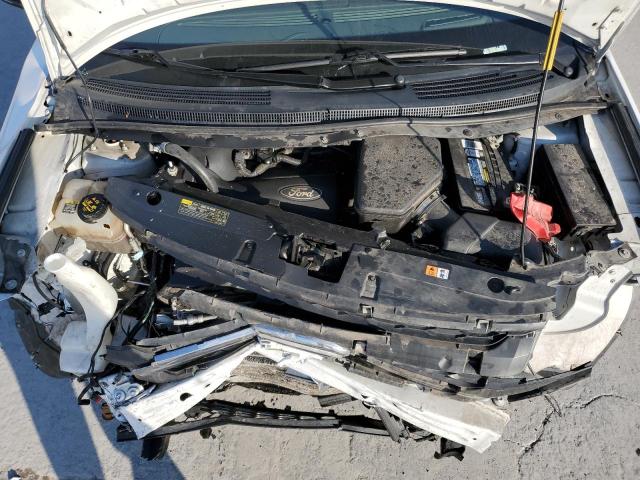 2FMDK3KCXEBB21446 - 2014 FORD EDGE LIMIT WHITE photo 12