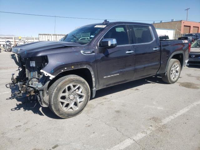 3GTPHDET1NG559710 - 2022 GMC SIERRA C1500 SLT BLUE photo 1