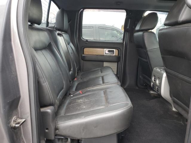 1FTFW1ET8BFD15324 - 2011 FORD F150 SUPERCREW GRAY photo 10