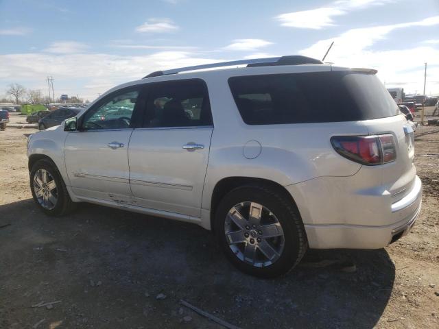 1GKKVTKD7FJ287856 - 2015 GMC ACADIA DENALI WHITE photo 2