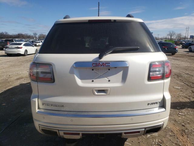 1GKKVTKD7FJ287856 - 2015 GMC ACADIA DENALI WHITE photo 6