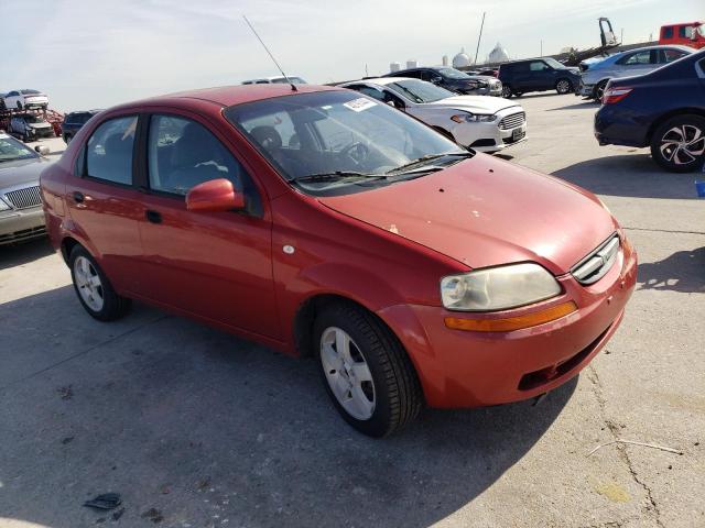 KL1TG56676B650420 - 2006 CHEVROLET AVEO LT RED photo 4