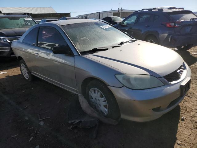 1HGEM22694L035763 - 2004 HONDA CIVIC LX SILVER photo 4