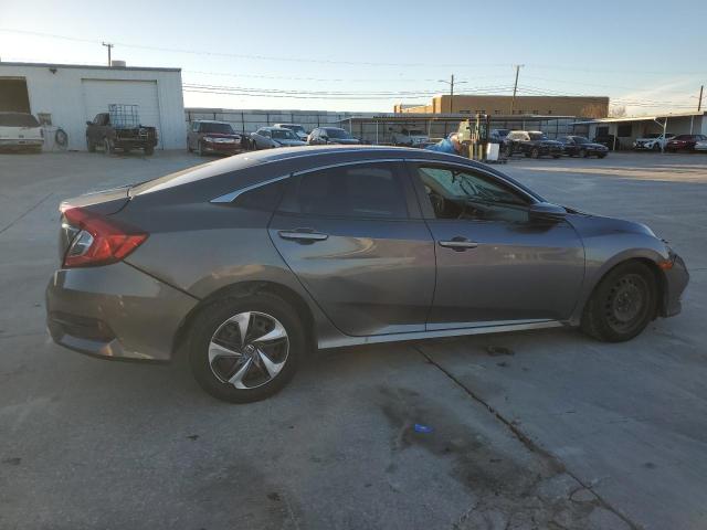 19XFC2F62KE000374 - 2019 HONDA CIVIC LX GRAY photo 3