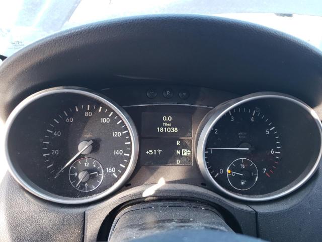 4JGBB8GB6BA735776 - 2011 MERCEDES-BENZ ML 350 4MATIC BLACK photo 9