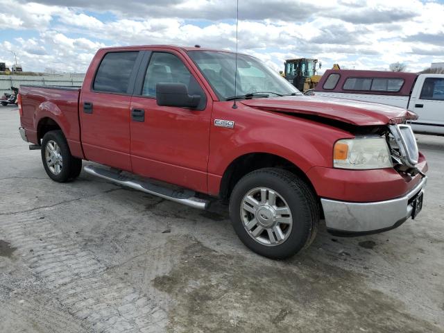 1FTRW12W58FA60264 - 2008 FORD F150 SUPER RED photo 4