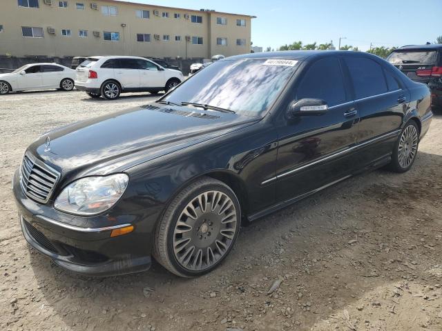 WDBNG75J26A481253 - 2006 MERCEDES-BENZ S 500 BLACK photo 1