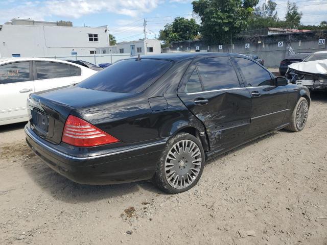 WDBNG75J26A481253 - 2006 MERCEDES-BENZ S 500 BLACK photo 3