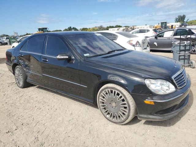 WDBNG75J26A481253 - 2006 MERCEDES-BENZ S 500 BLACK photo 4