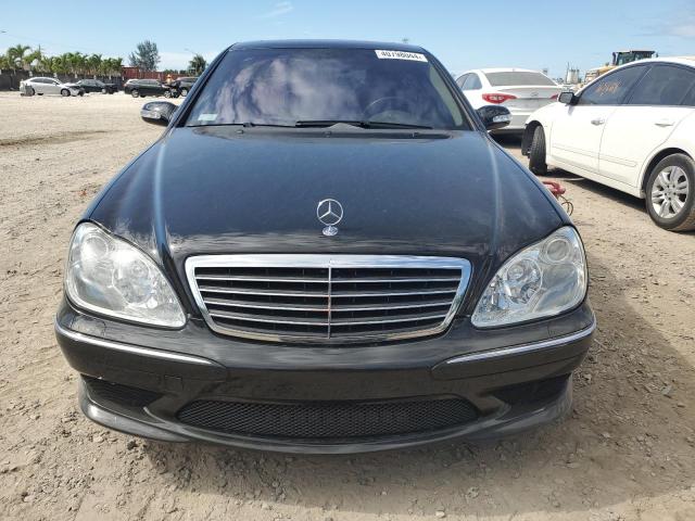 WDBNG75J26A481253 - 2006 MERCEDES-BENZ S 500 BLACK photo 5