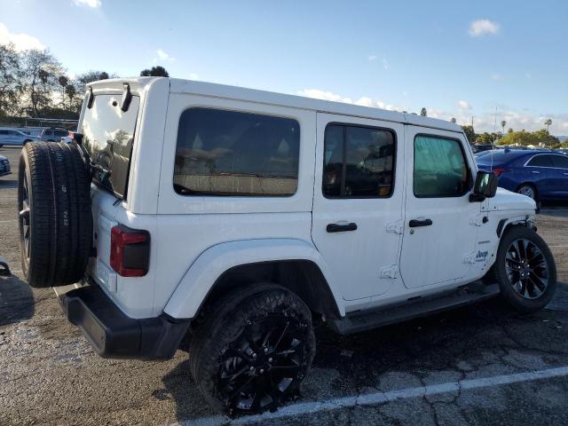 1C4JJXP63MW754081 - 2021 JEEP WRANGLER U SAHARA 4XE WHITE photo 3