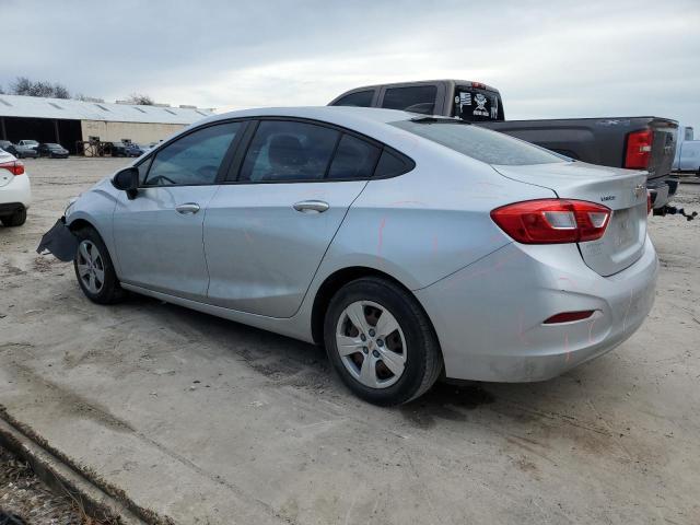 1G1BC5SM3H7115345 - 2017 CHEVROLET CRUZE LS SILVER photo 2