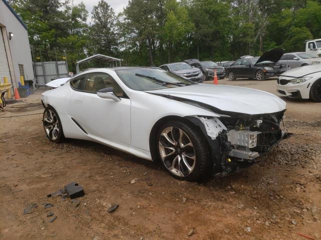 JTHHP5AY4JA003459 - 2018 LEXUS LC 500 WHITE photo 4