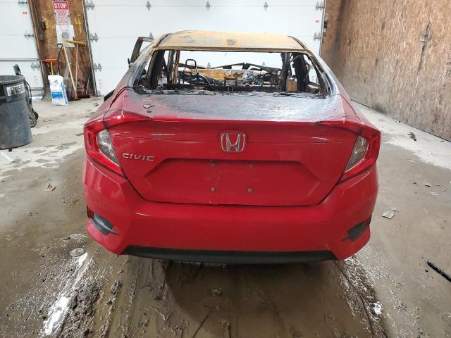 2HGFC2F73HH504729 - 2017 HONDA CIVIC EX RED photo 6