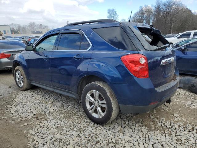 2CNALDEW6A6214284 - 2010 CHEVROLET EQUINOX LT BLUE photo 2