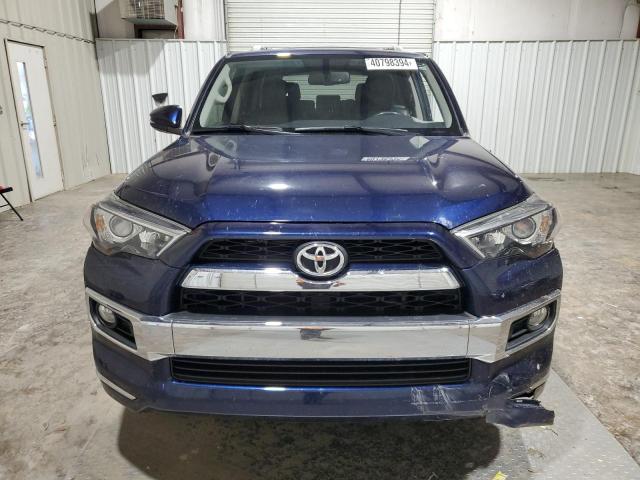 JTEBU5JR7E5151673 - 2014 TOYOTA 4RUNNER SR5 BLUE photo 5