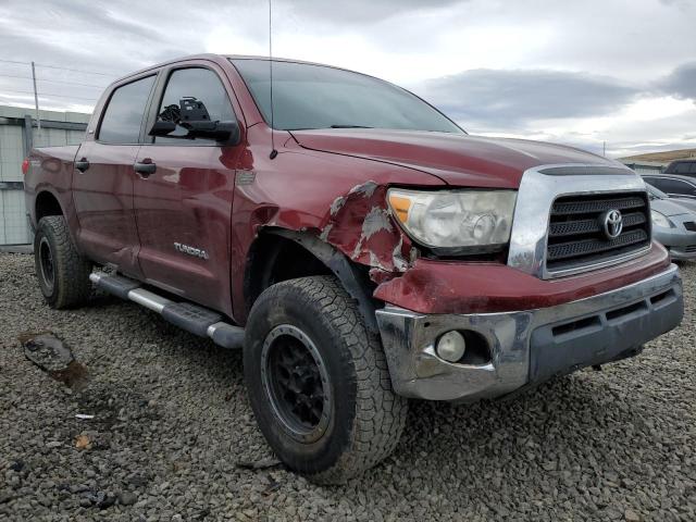 5TBEV54197S463987 - 2007 TOYOTA TUNDRA CREWMAX SR5 RED photo 4