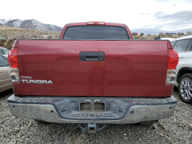 5TBEV54197S463987 - 2007 TOYOTA TUNDRA CREWMAX SR5 RED photo 6