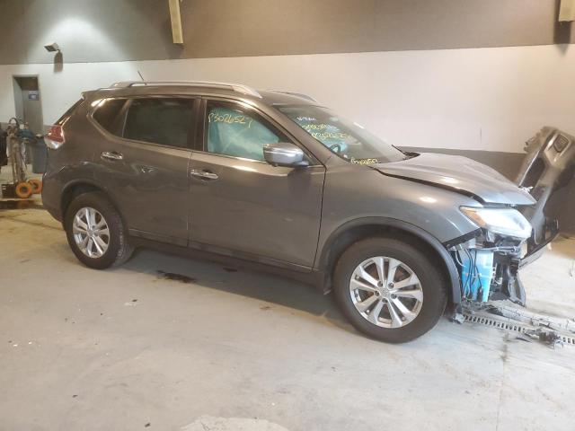 5N1AT2MVXFC846720 - 2015 NISSAN ROGUE S GRAY photo 4