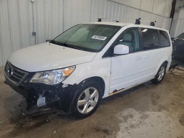 2V8HW54X99R546146 - 2009 VOLKSWAGEN ROUTAN SEL WHITE photo 1