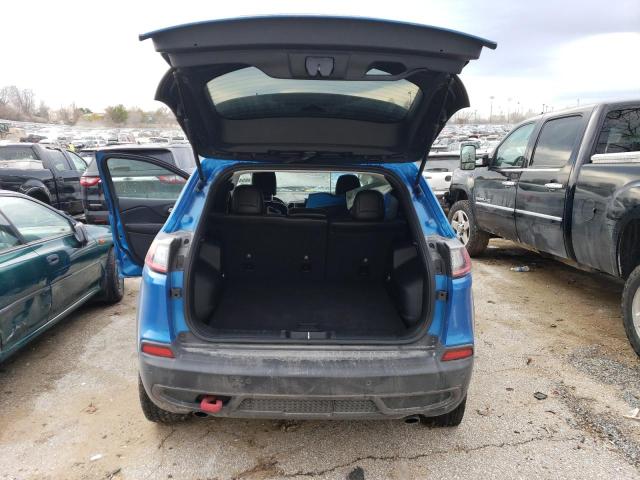 1C4PJMBX8KD199579 - 2019 JEEP CHEROKEE TRAILHAWK ლურჯი ფოტო 6