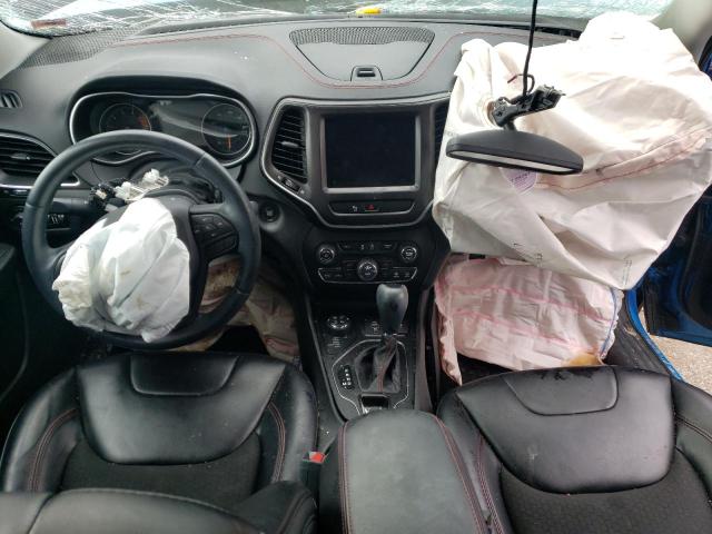 1C4PJMBX8KD199579 - 2019 JEEP CHEROKEE TRAILHAWK ლურჯი ფოტო 8