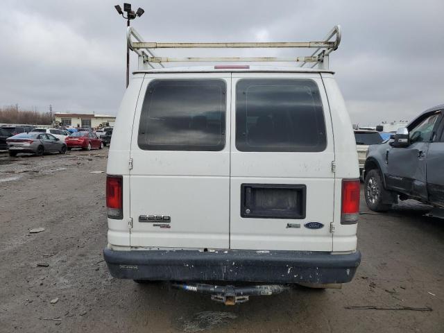 1FTNE2EL7BDA71066 - 2011 FORD ECONOLINE E250 VAN WHITE photo 6