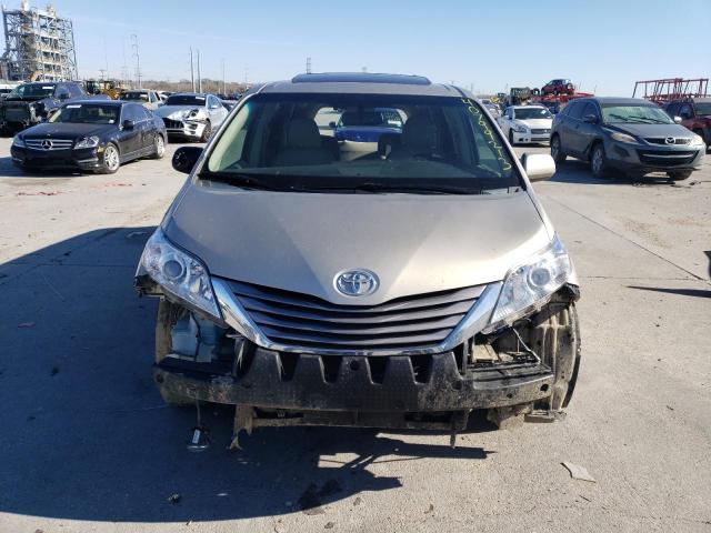 5TDYK3DC6FS540171 - 2015 TOYOTA SIENNA XLE SILVER photo 5