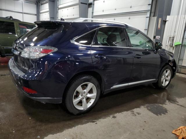 2T2BK1BA0AC034845 - 2010 LEXUS RX 350 BLUE photo 3