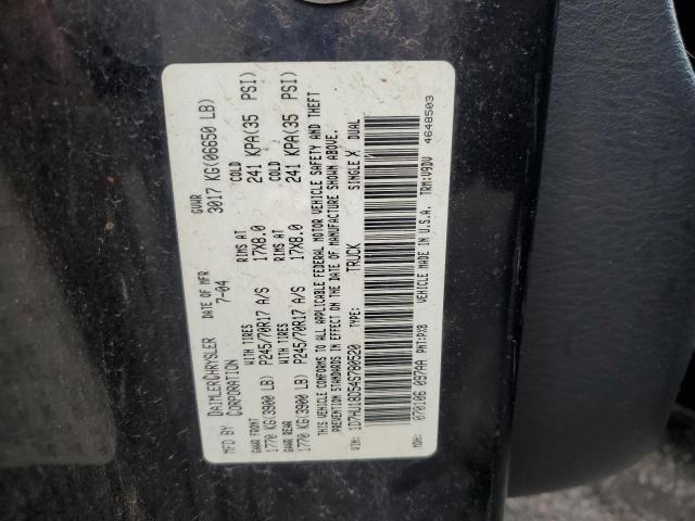 1D7HU18D54S780520 - 2004 DODGE RAM 1500 ST BLACK photo 13