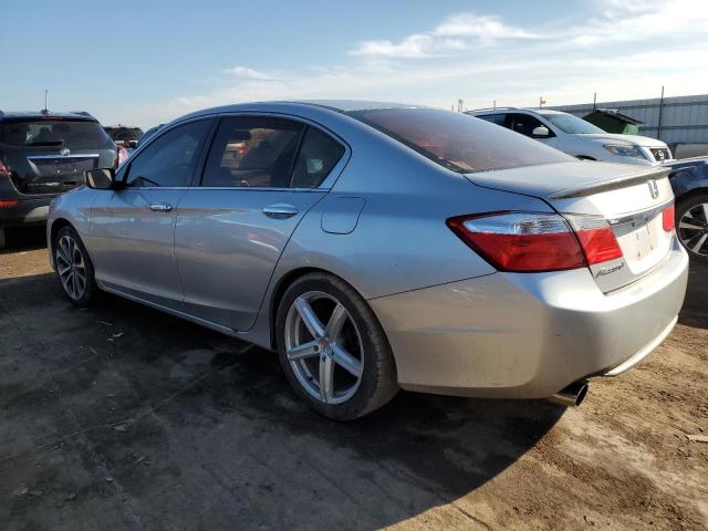 1HGCR2F51EA183526 - 2014 HONDA ACCORD SPORT SILVER photo 2