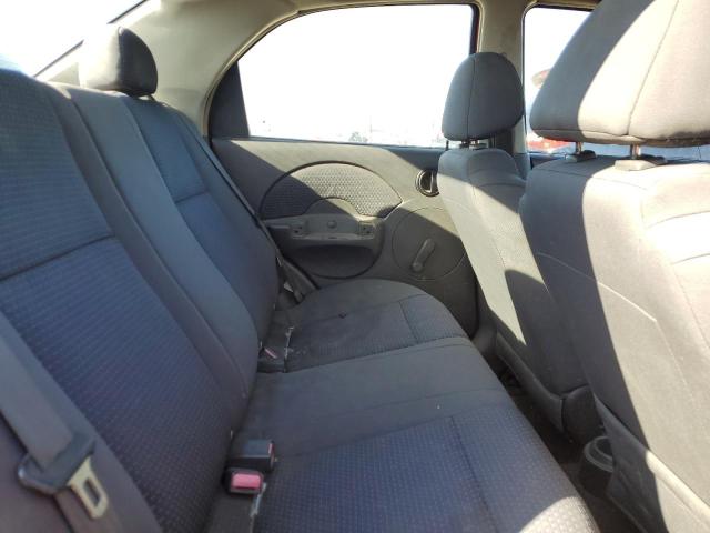 KL1TD56646B662016 - 2006 CHEVROLET AVEO BASE RED photo 10