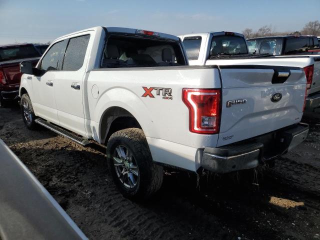 1FTEW1EF2FFB71930 - 2015 FORD F150 SUPERCREW WHITE photo 2