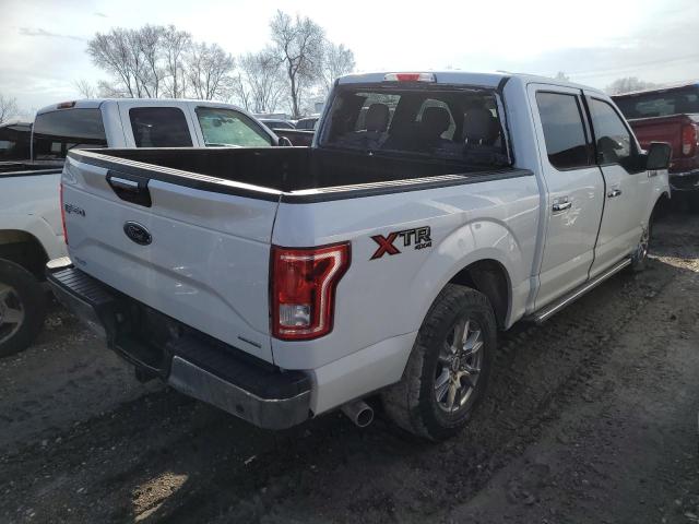 1FTEW1EF2FFB71930 - 2015 FORD F150 SUPERCREW WHITE photo 3