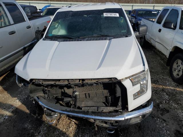 1FTEW1EF2FFB71930 - 2015 FORD F150 SUPERCREW WHITE photo 5