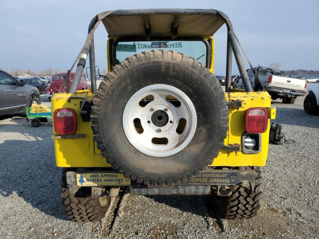 J6A93EH081822 - 1977 JEEP CJ-7 YELLOW photo 6